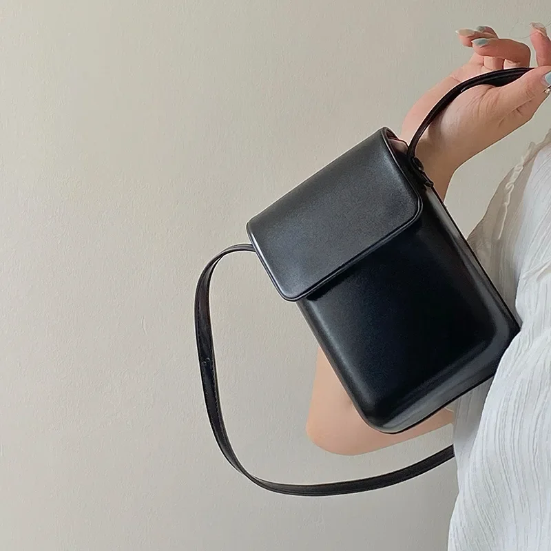 Mini PU Leather Crossbody Bag for Women - Stylish Shoulder Purse and Handbag