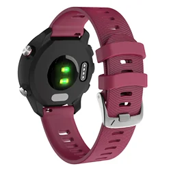 Premium 20mm Silicone Sports Watch Strap in Vibrant Colors - 20mm (Purple 2)