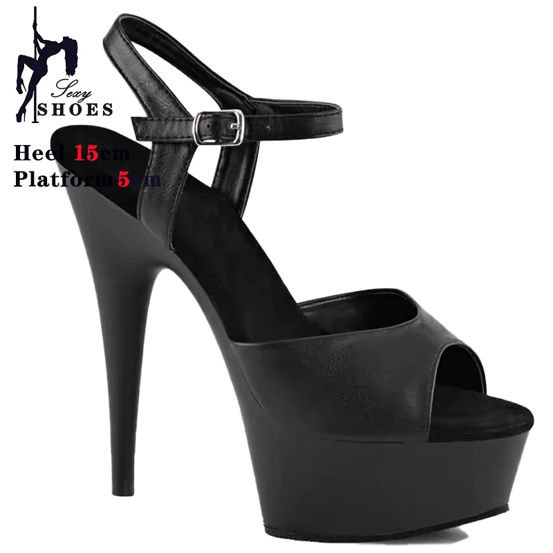 Omeslike Dames Platform Stiletto Hoge Hak Enkelriem Gesp Sandalen, Elegante Bruiloft Bruids Avondfeestschoenen, Unisex Plus Size