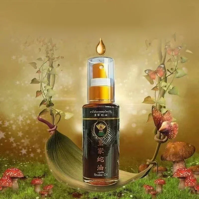 Thailand Castle Snake Oil Spray Pain Relief Arthritis Muscle Joint Massage Knee Back Pain Treatment Medical Care 50ml