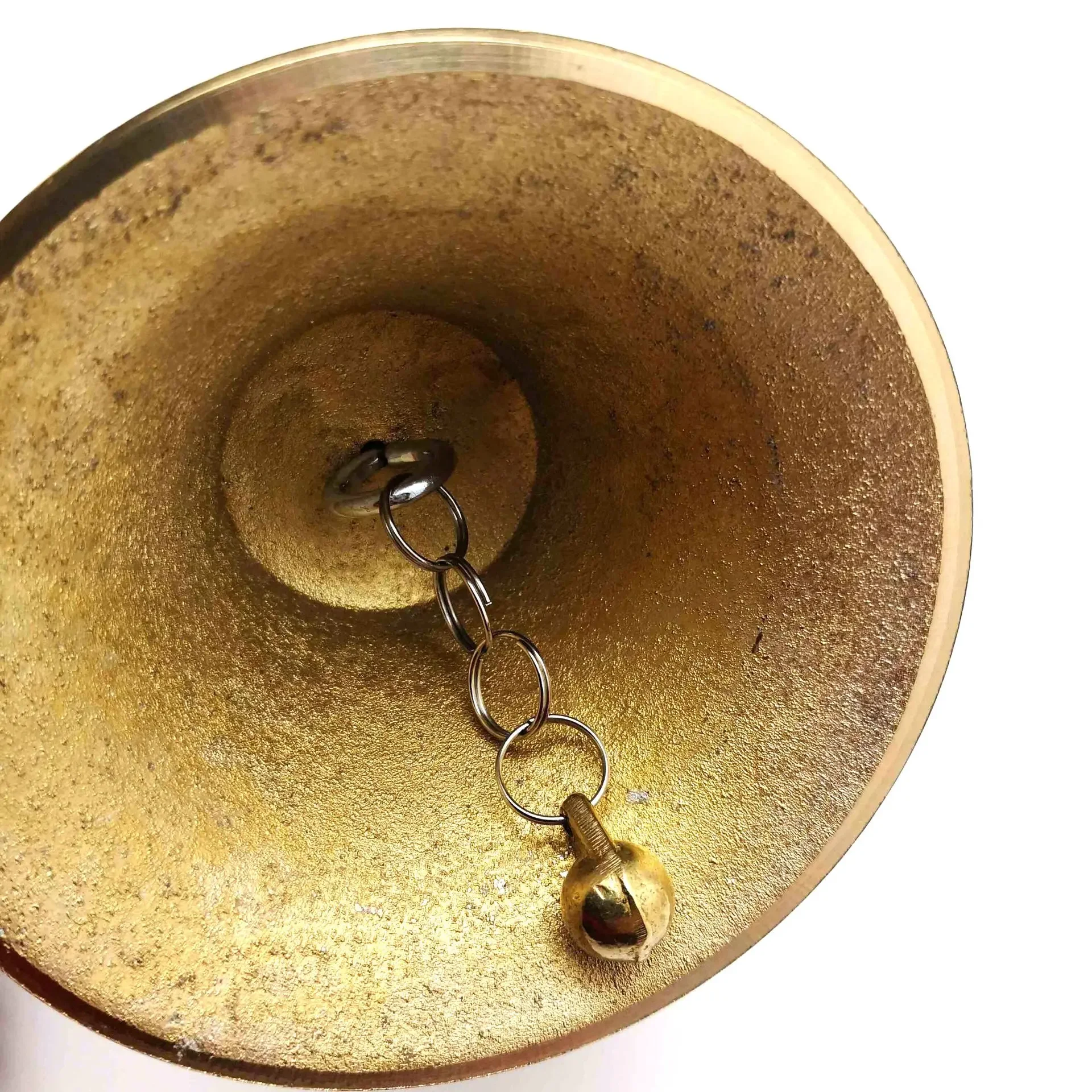 Wooden Handle Copper Bell 8-17CM for Noble Reception Dinner Shop Hotel Church School Christmas Hand bell christmas bell jingle bells brass bell home decor