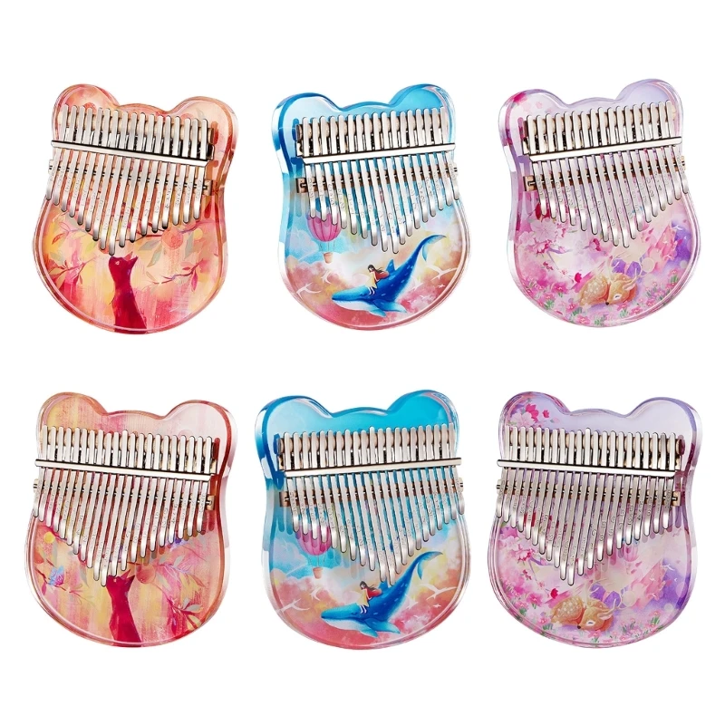 

Пианино для большого пальца с 17/21 клавишами, молоток для настройки, музыкальные мини-инструменты Kalimba, пианино для пальцев, подарки для детей и взрослых новичков