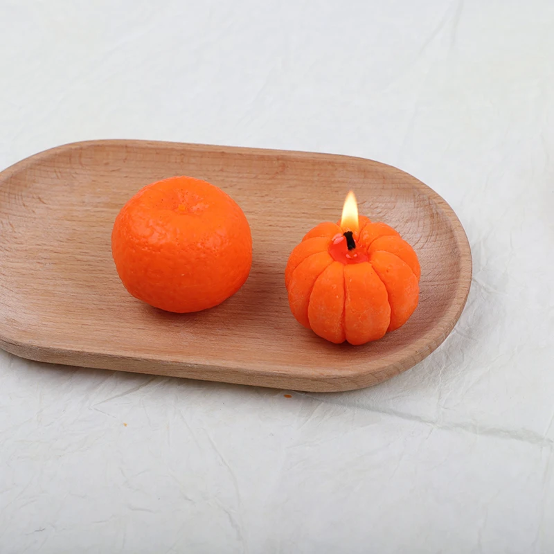 Description Picture 4 of item3D Orange Candle Mould Silicone Molds for Soap Making Fruit Shape Mold Vela Kit DIY Candle Soap Bath Bomb Epoxy Resin Craft