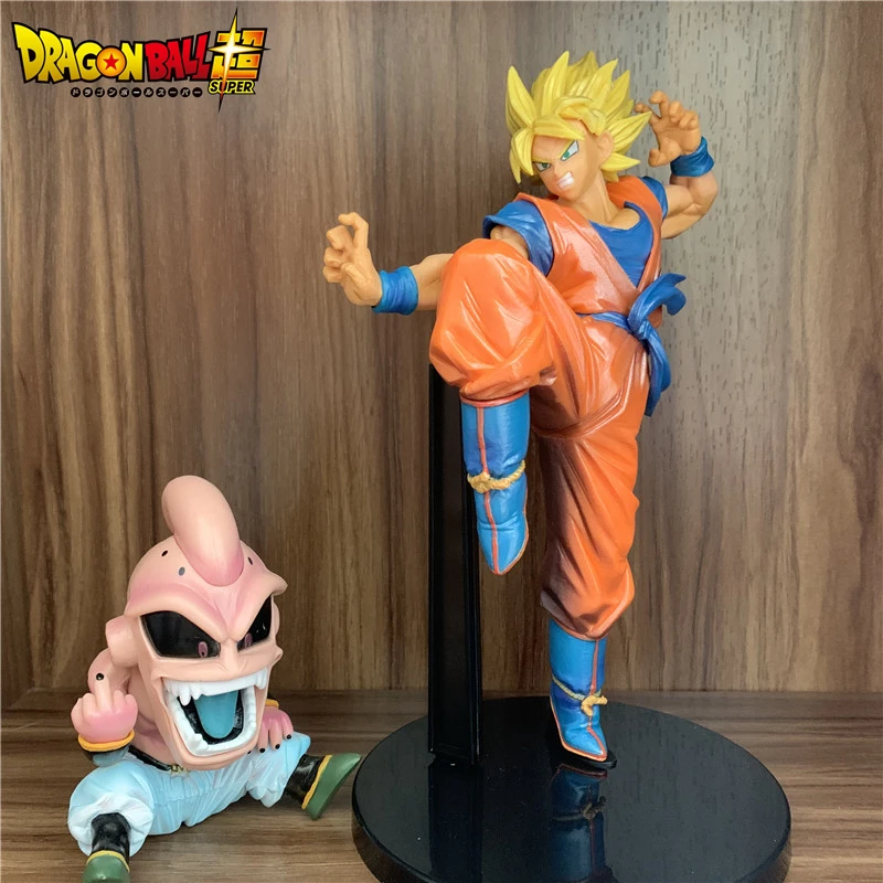 Dragon Ball Z Figuras Anime, Figurinha de Ação Trunks do Futuro, Super  Saiyan PVC Estátua, Modelo Colecionável, Brinquedos de Decoração, Presente
