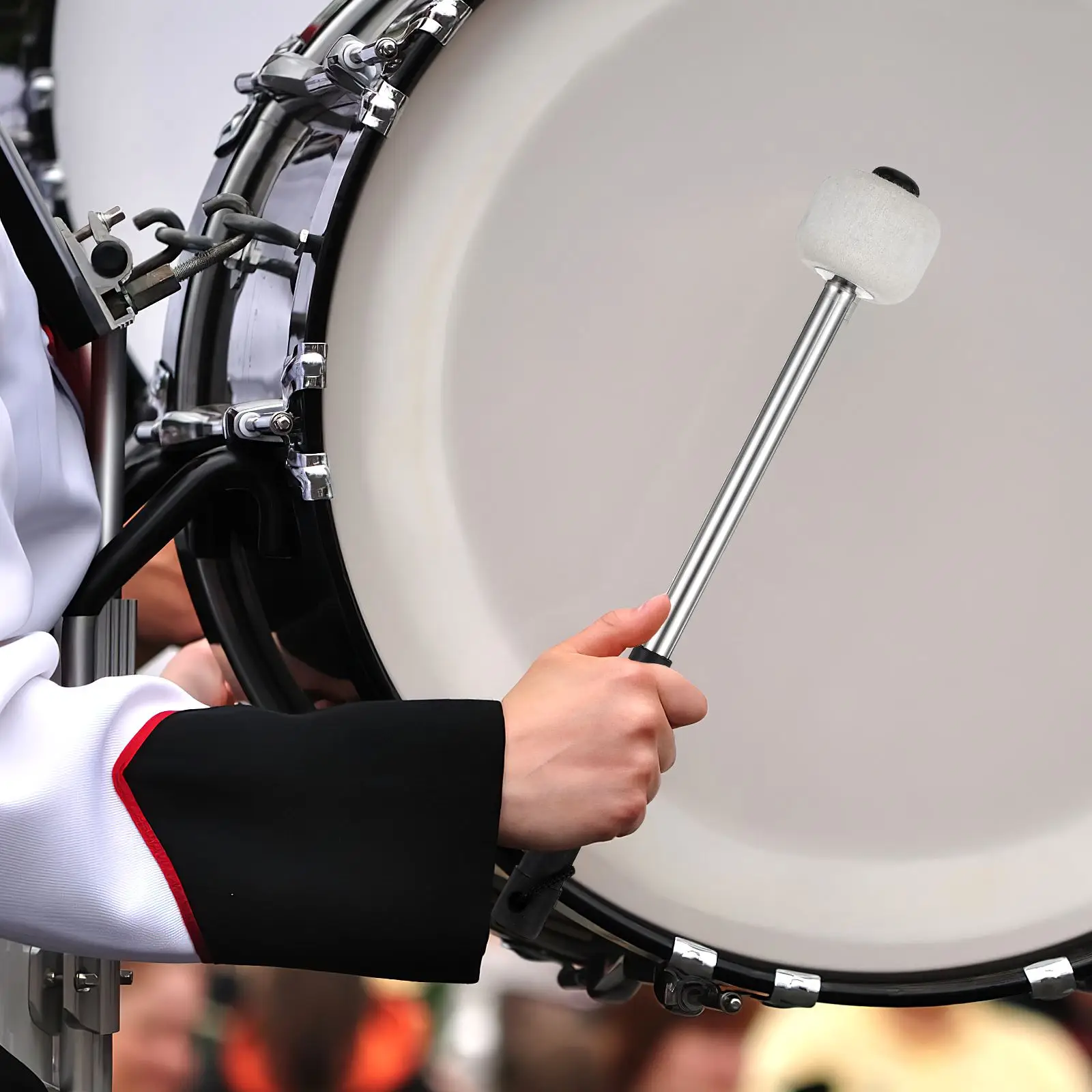 Drum Percussion Repique, Musical Instruments Drums, Felt Bass Mallets for Kids, Rods Sticks, Portable Timbales, Drum Accessories, Drum Sticks, Drum Percussion Accessories