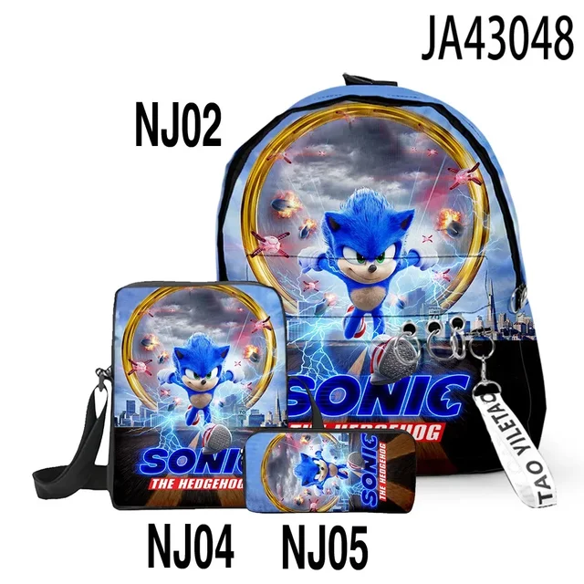 Borsello Tracolla Sonic The Hedgehog - Per Bambini, Con Cerniera, Regalo Ufficiale - Foto 9