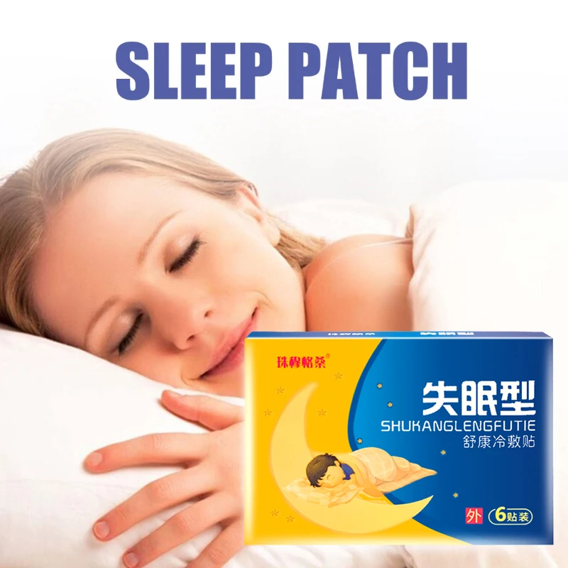 

24/36pcs Sleep Aid Patch Fast Sleep Rest Hypnosis Treat Insomnia Plaster Reduce Anxiety Sticker Improve Neurasthenia Dressing