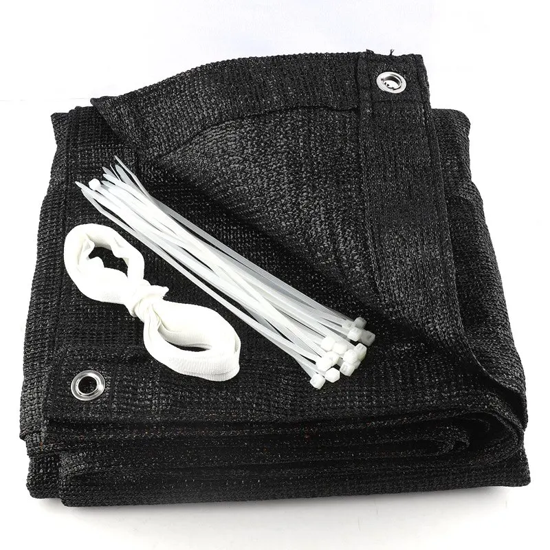 Rete Da Sole Nera Personalizzabile Gazebo Da Esterno Gazebo Blocco Uv Tessuto Da Sole Piante Da Giardino Baldacchino Piscina Reti Ombreggianti