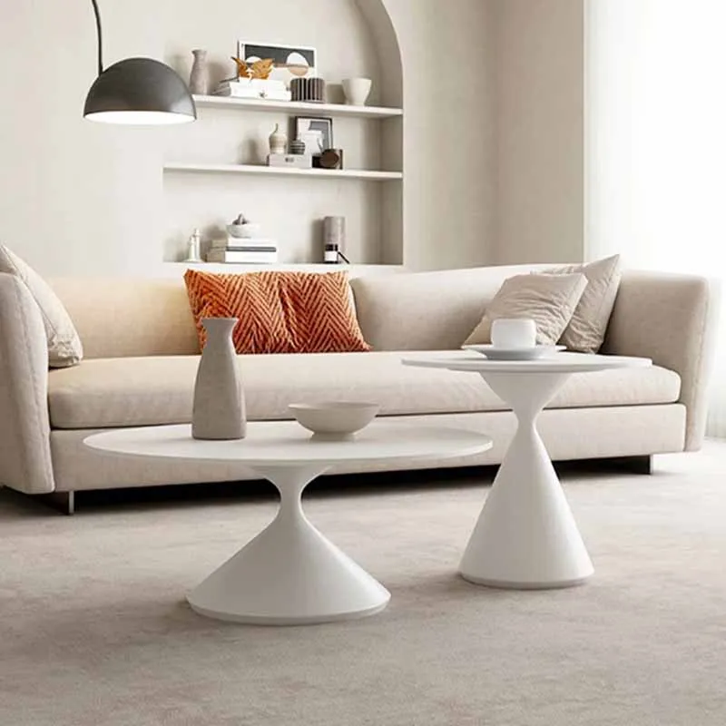 

Metal Bedroom Coffee Table White Luxury Minimalist Round Coffee Tables Center Nordic Mesa Centro Salon Furniture Entrance Hall