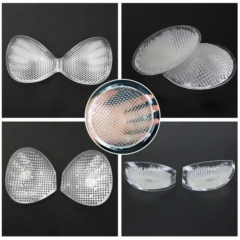 

Nipple Pads Push Up Bikini Filling Enhancer Swimsuit Cup Breast Enhancer Push Up Bra Breathable Inserts Chest Silicone Pad Woman