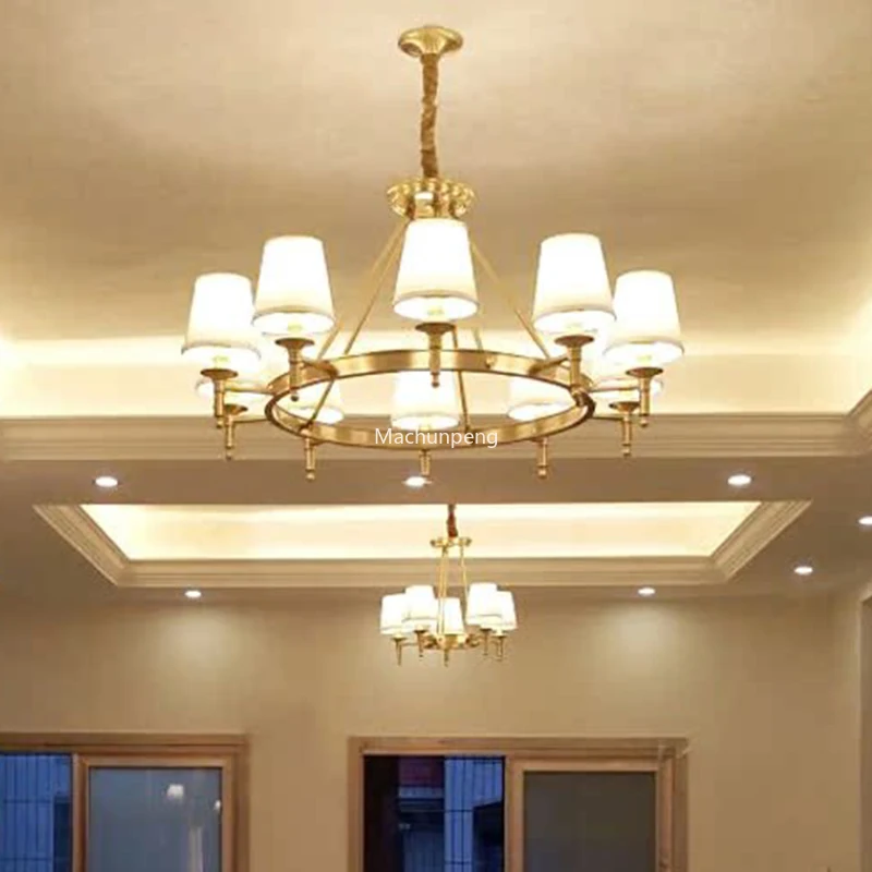 

Luxury Retro Ceiling Light Aesthetic Lampshade Desk Modern Pendant Light Office Bedside Lampadario Sospensione Home Accessorie