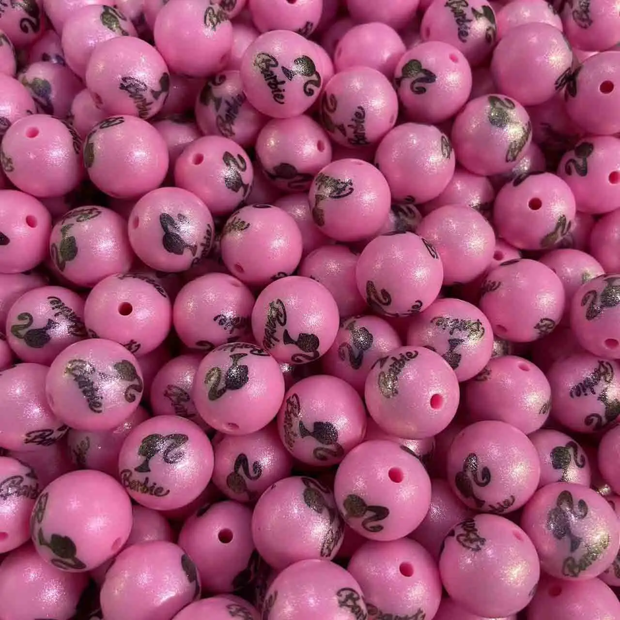 

15mm Barbie silicone beads for pens and jewelry DIY