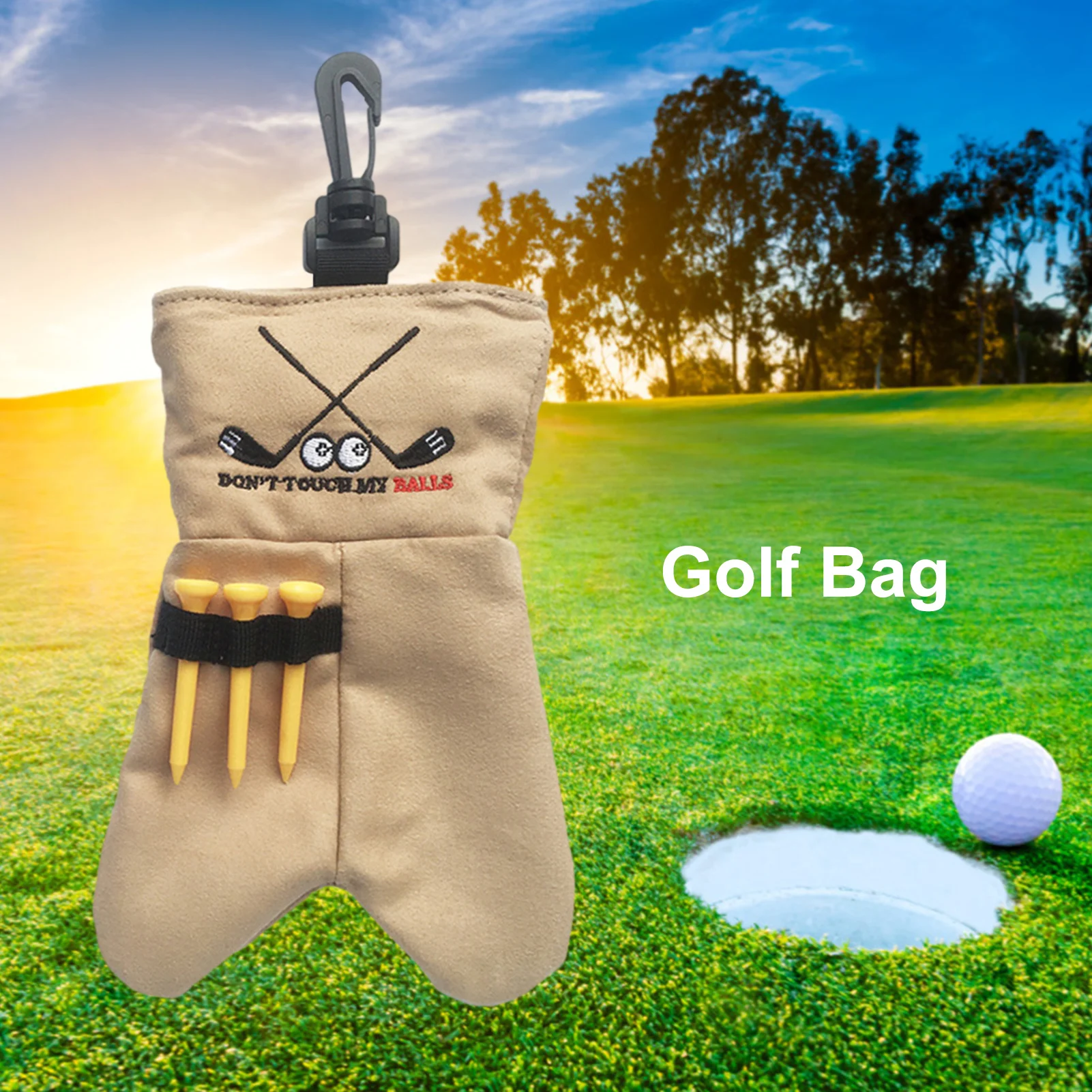 Balls-Sack Golf Ball Storage Bag  This Funny Golf Gift Is Sure to