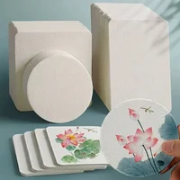 Professional Square/Round Watercolor Paper 300g Water Color Paper Postcard for Painting School Kids Sketching Draw 10-400 Sheets 2