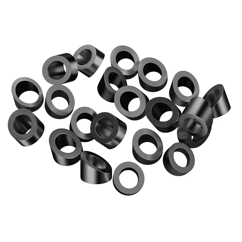 5/16Inch ID Black Angle Washers For Cable Railing Posts For 1/8Inch 3/16Inch Invisible Cable Railing Hardware 20 Pack
