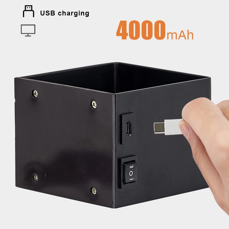 Lámpara De Pared Recargable Con Carga USB, Luz LED Nocturna, Luz De Pared Con Sensor De Movimiento Humano, Aplique Giratorio Magnético, Iluminación Inddor - AliExprs 39