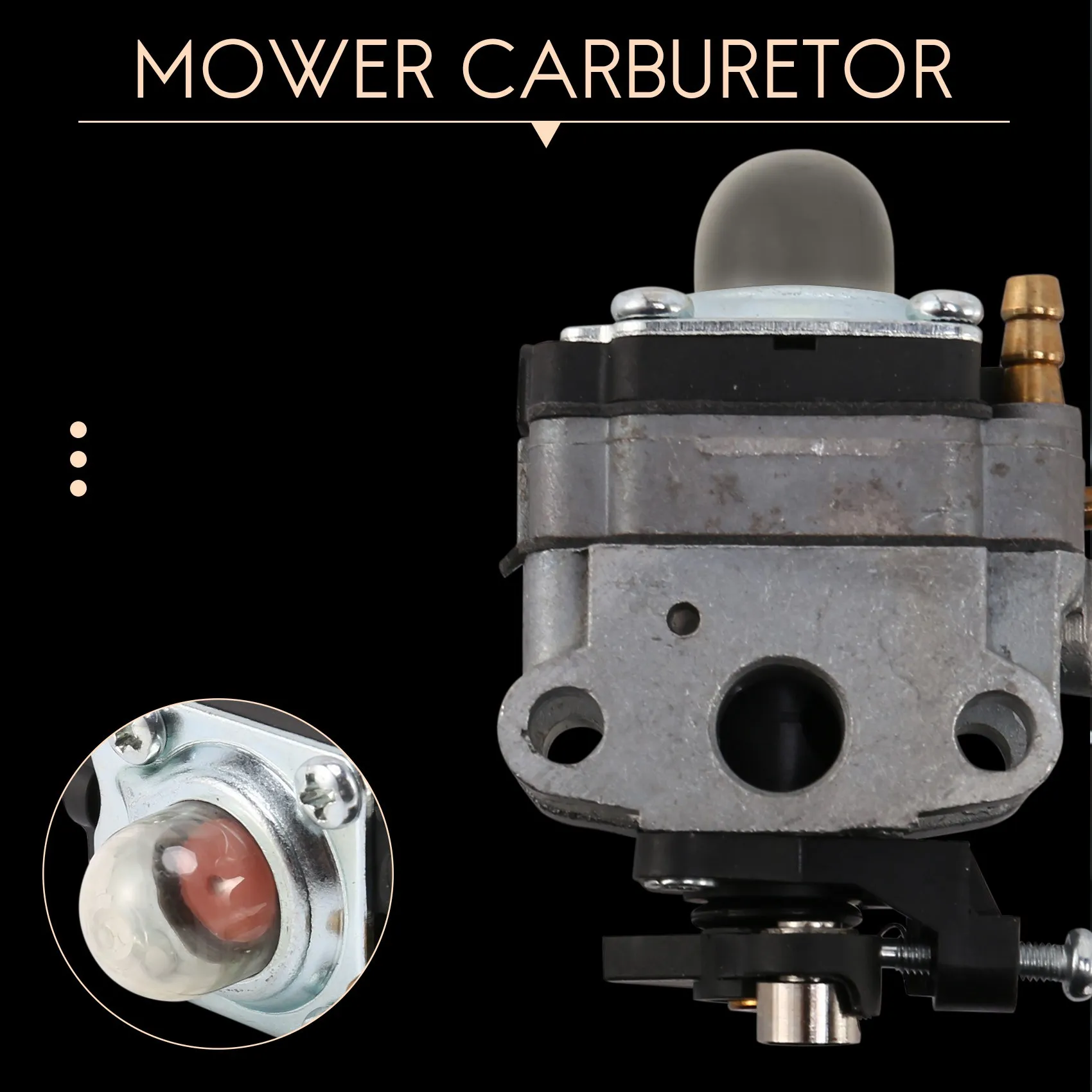 Carburetor for Troy-Bilt Tb575Ec Tb525Ec Tb539Es Tb590Ec 753-06220 753-06220A 753-05251