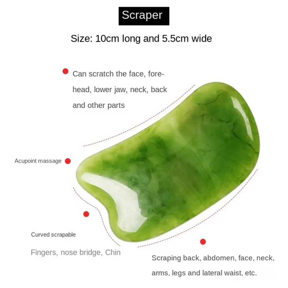 Care Tool Massage Comb Acupuncture Neck Beauty Slimming Gua Sha Board Face Massager Facial Scraping Scraper Body Beautiful Tool