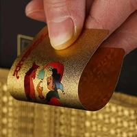 24K Gold Foil Playing Cards Deck - Perfect For Poker, Practical Jokes & Party Gifts Christmas Halloween Thanksgiving Gift 1