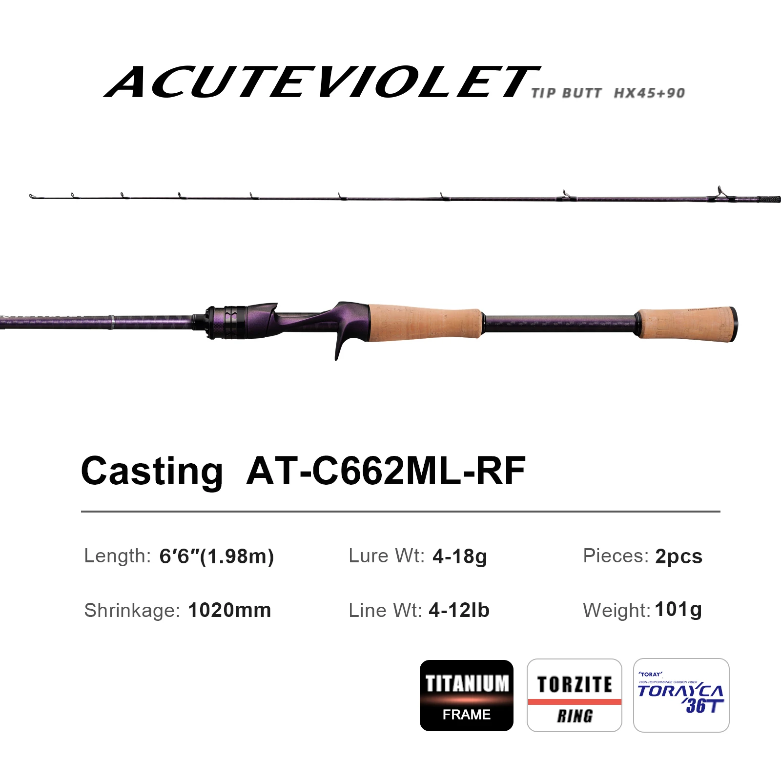 ピュアールアー アキュートバイオレット レギュラー ファスト