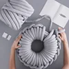 1KG Thick Super Bulky Chunky Yarn for Hand Knitting Crochet Soft Big Cotton Arm Knitting Roving Spinning Yarn for DIY Blanket 4