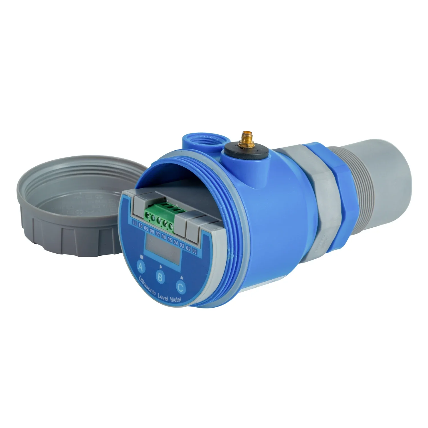 Programmable Economical Sewage Ultrasonic Level Meter 10m Water Level Sensor