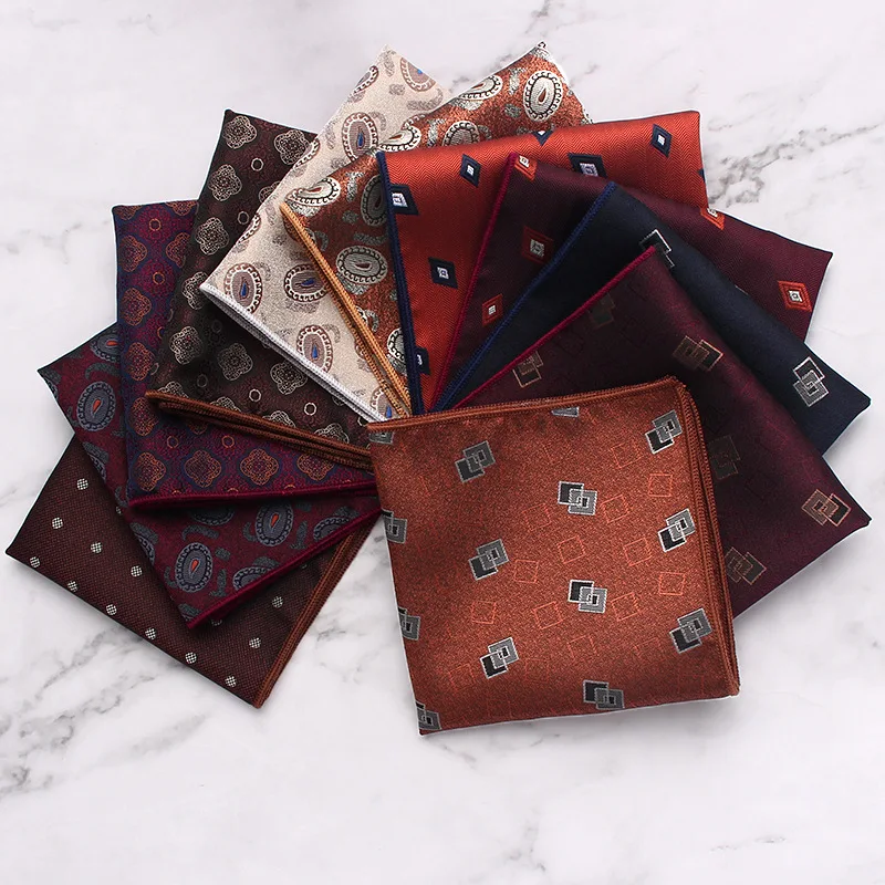 

British Style Men's Suit Pocket Towel Small Business Retro Banquet Suit Small Square Chest Towel Handkerchief