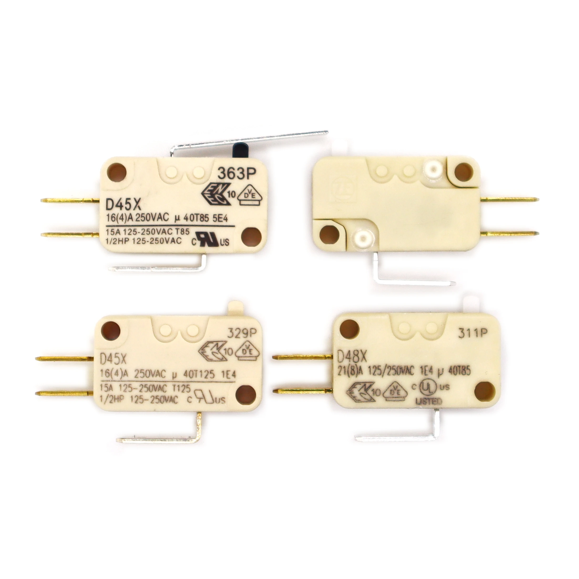 CEREJA ZF Micro Interruptor, Cabo Curto, D45X 16A D48X 21A, 10A