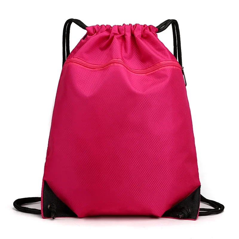 Oxford Fabric Drawstring Backpacks Basketball Backpack Capacity Waterproof Sports Fitness Backpacks Gym Bag Sack Custom Logo New
