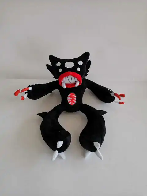 Sausage Monster Poppy Playtime Plush Toys Huggy Wuggy Kawaii Plushie Doll Blue Sticky Stuffed Halloween Horror Game Kids Gifts