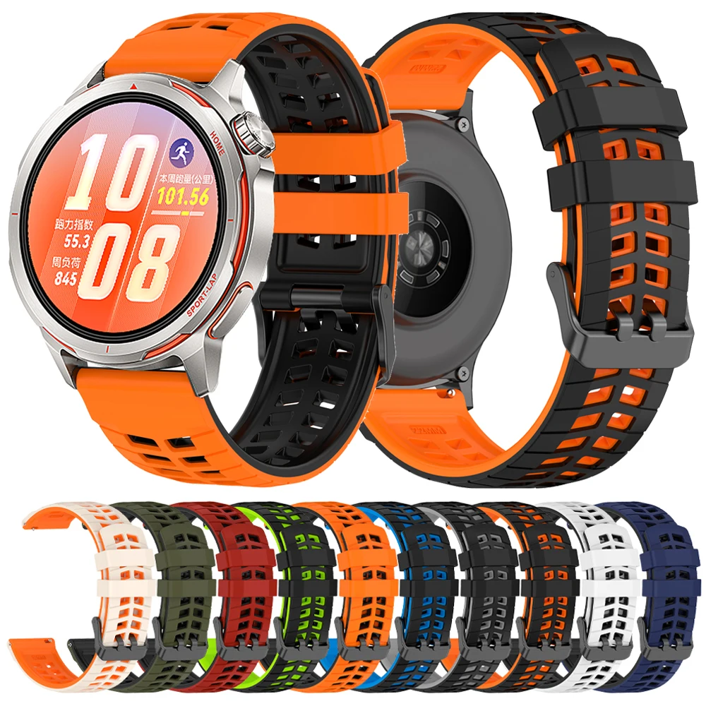 Universal 22mm Rubber Watch Band Replacement Strap – Versatile Bracelet Belt