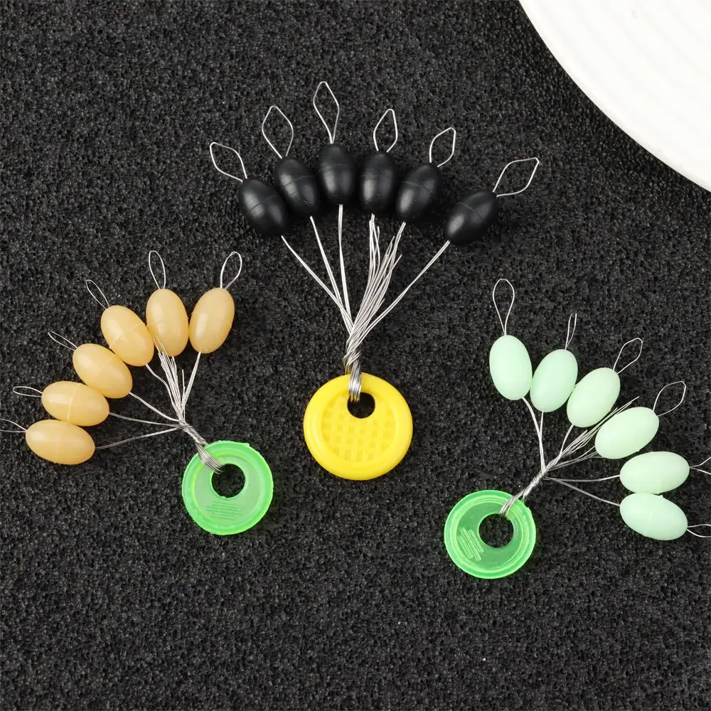 60Pcs DIY S-XL Big Line Stops Space Beans Fishing Tackle Sea Carp Fly Fishing Bait Sport Tool Float Catfish Round Float Ball