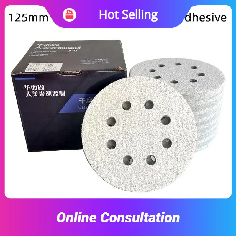 

5 Inch Orbital Sander Grinding Sandpaper Sheet 125mm Grinding Discs Polishing Automotive Polisher Sand Paper Putty Sanding Block