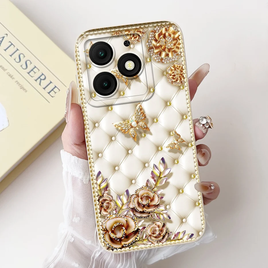 Cute Fashion Cartoon Soft TPU Phone Case - Stylish Protective Back Cover Bumper