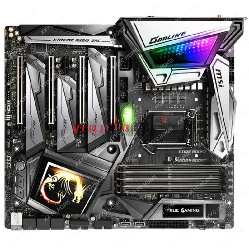 

Материнская плата Мег Z390 GODLIKE поддерживает процессор Intel 9-го поколения 9600K / 9700K / 9900K (Intel Z390 / LGA 1151)