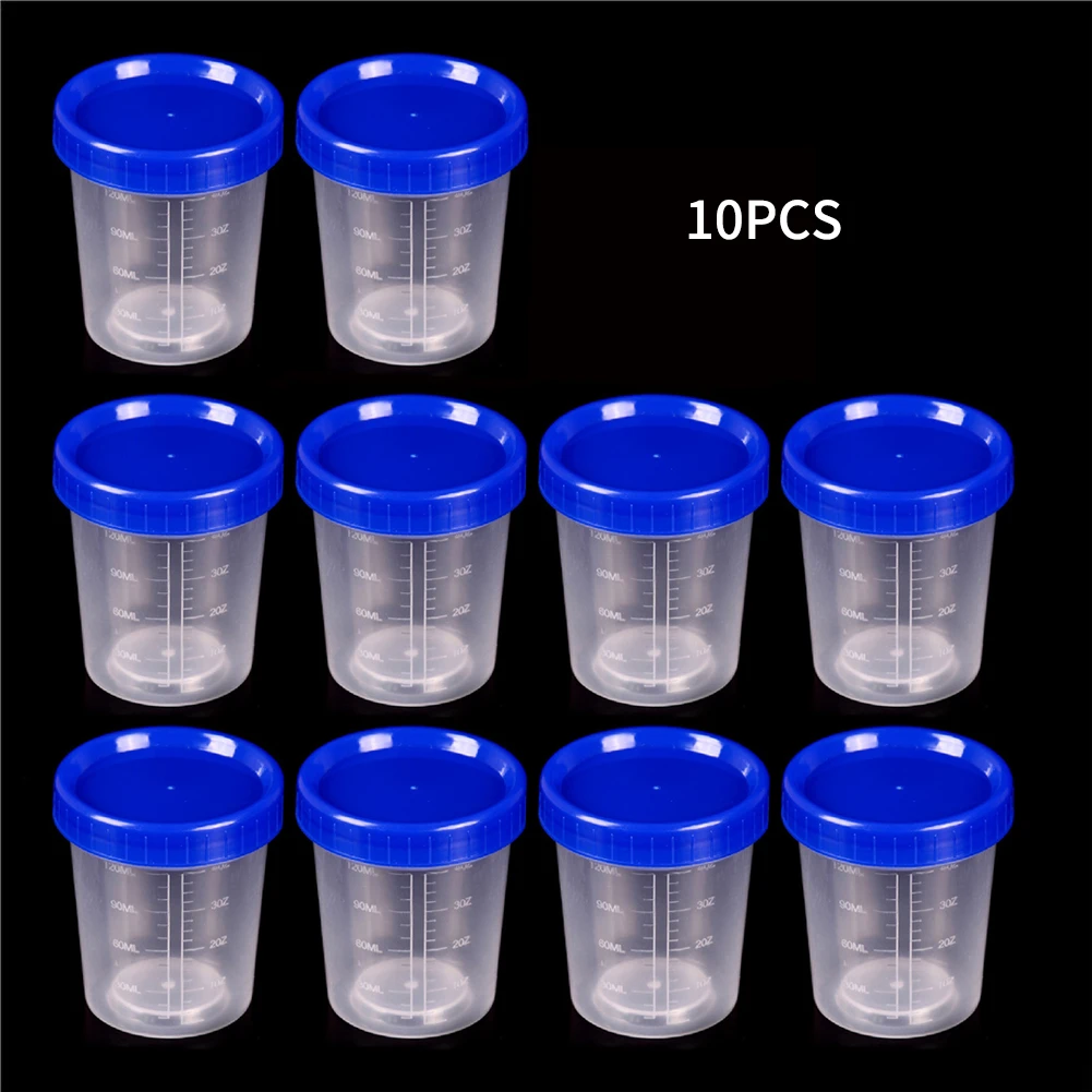 

Measuring Cups High Quality 10pcs 120ml Plastic Measuring Cups with Lids Perfect for Recipes Experiments and More