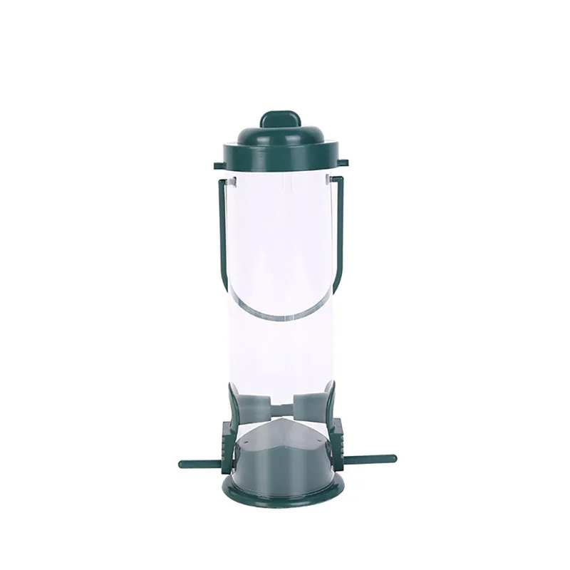 Outdoor Hanging Automatic Bird Feeder with Multiple Feeding Holes