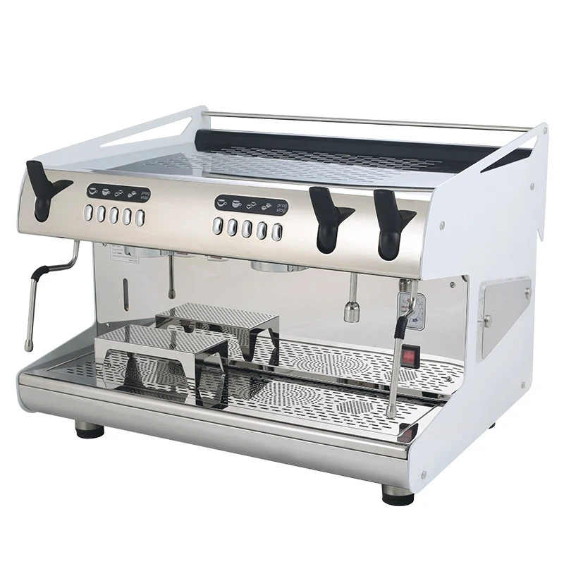Commercial Espresso Coffee Machine, Semi Automatic Italian Stainless Steel Coffee Machine,Smart Home Appliances