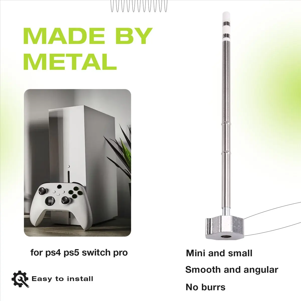 엑스박스 PS4 PS5 스위치 프로 컨트롤러 조이스틱 분해 설치 수리 도구 T12용 슈퍼브 조이스틱 납땜 인두 팁