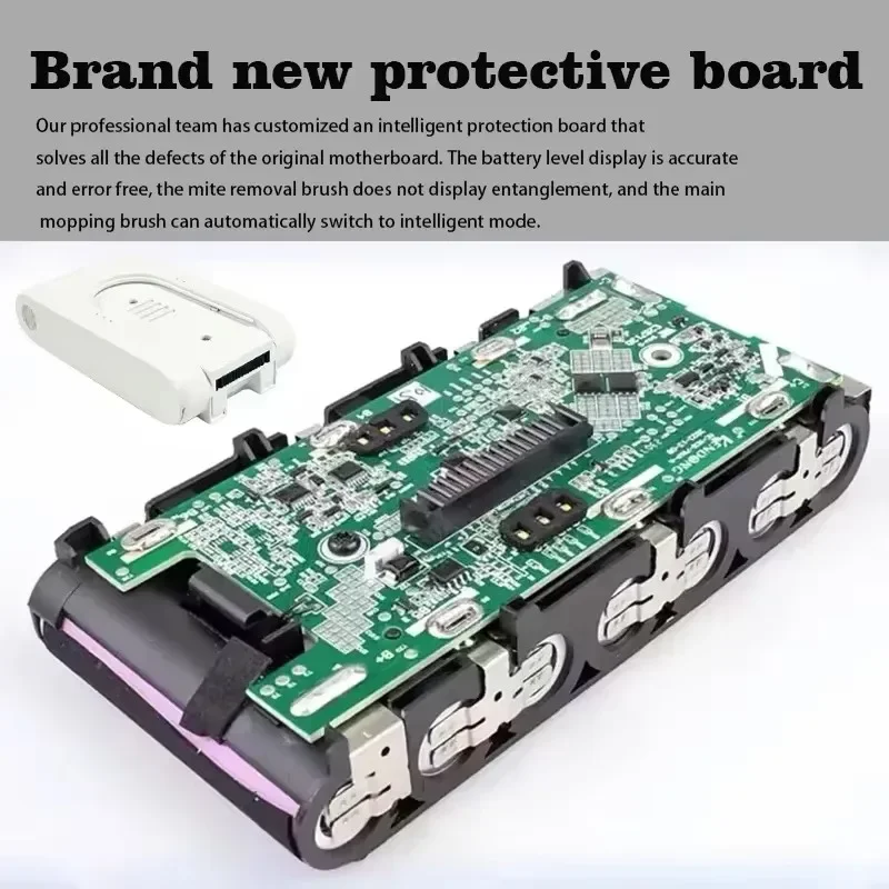 Original 25.2V 5000mAh Rechargeable Lithium-Ion Battery Pack for Xiaomi Mijia Dreame G9 G10 R10 Wireless Vacuum Cleaner - Image 2