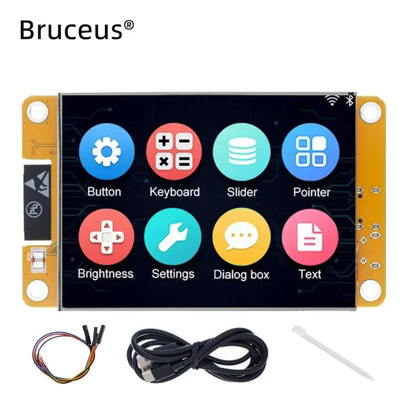 ESP32 2.8 240*320 2.8inch LCD-Display Screen TFT Arduino LVGL WIFI Bluetooth Development Board Smart Module With Touch WROOM