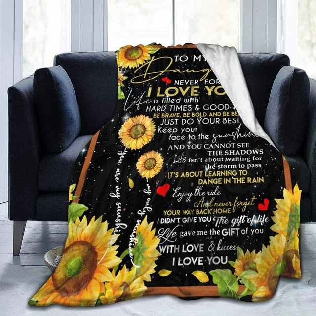 Birthday Gifts for Women, Mom Blanket from Daughter or Son, Valentine Gifts  for Mom, Cozy Fleece Throw Blankets, Mom Gifts - AliExpress