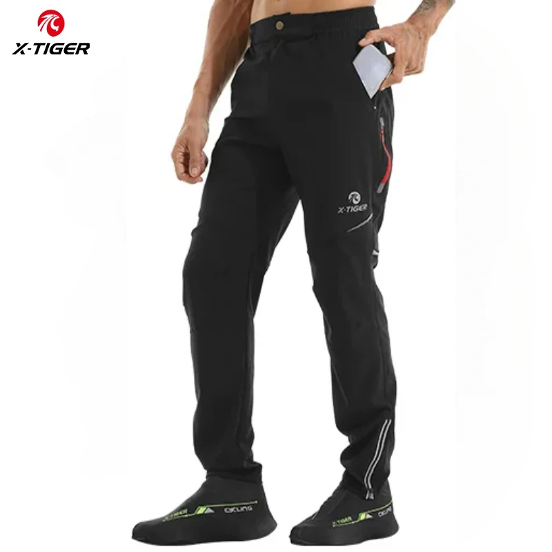X-TIGER Bike Cycling Pants Men Women Sport Breathable Summer Reflective Pants Riding Mtb Bicycle Bike Fishing Fitness Trousers women cycling pants men cycling pants