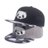 Panda Snapback Hat Simplicity Geometry Baseball Caps Street Rap Hip Hop Baseball Hat  Men and Women  ﻿ 1