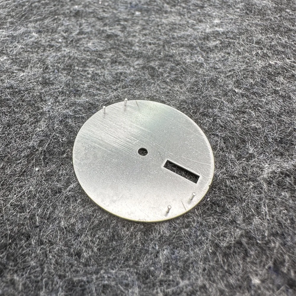 Watch Dial Blank Watch Faces DIY Accessories for NH35 NH36 NH34 Movement 28.5mm Round Sand Texture None single double Calendar watch dial accessories watch face accessories