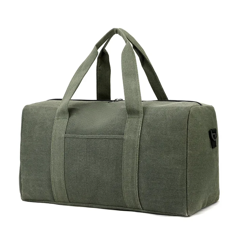 VEQKING Large Capacity Canvas Handbags, Two Way Zipper Sports Bag, Breathable Travel Bag, Durable Oxford Gym Fitness Bag 2