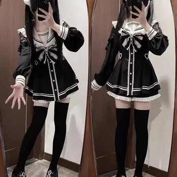 Jirai Kei Sailor Dress Set 1