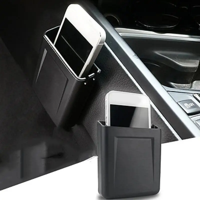 Car Dash Organizer Sticky Car Storage Pocket Adhesive Storage Box Car Console Organizer Car Storage Box for Keys Phones Cards