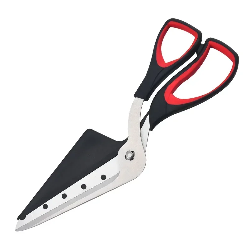 Pizza Cutter Professional Pizza Scissors Detachable Sharp Stainless Steel Blade Pizza Cutter Scissors Easy Cutting Spatula Slicer Tools