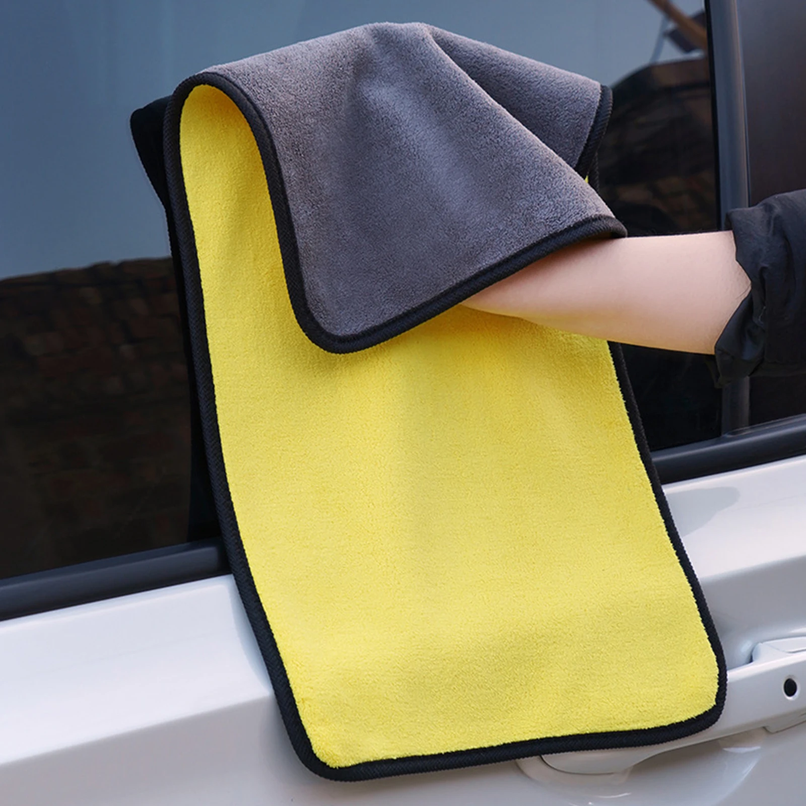 

Microfiber Towel Super Absorbent Car Wash Cleaning Drying Cloth Multiple Size Colors Car Motorcycle Household Care Detailing